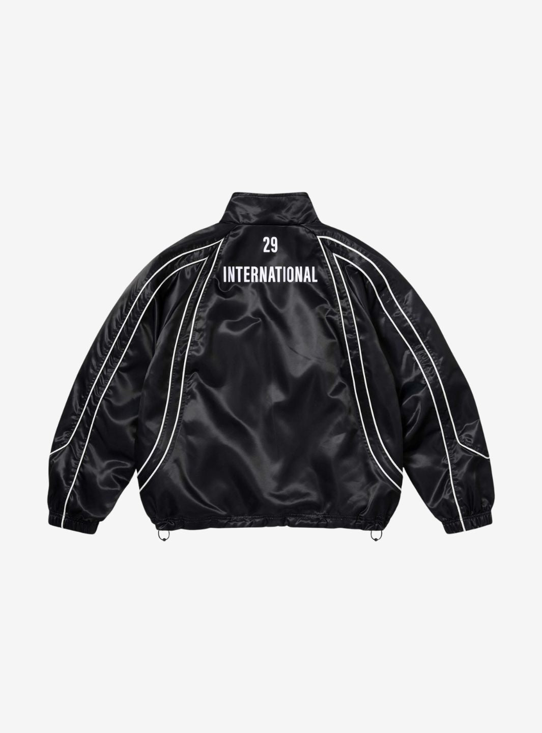 Supreme Satin Piping Pullover Black