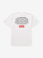 Supreme “Play Dead” T-Shirt White