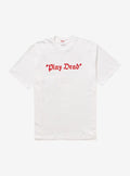 Supreme “Play Dead” T-Shirt White