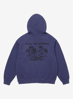 Supreme President Hooded Sweatshirt Washed Navy