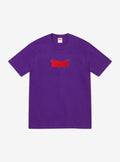 Supreme Ralph Steadman Box Logo T-Shirt Purple