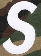 Supreme S Logo Zip Up Hooded Sweatshirt Woodland Camo (FW25)