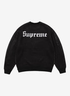 Supreme Snow White Sweater Black