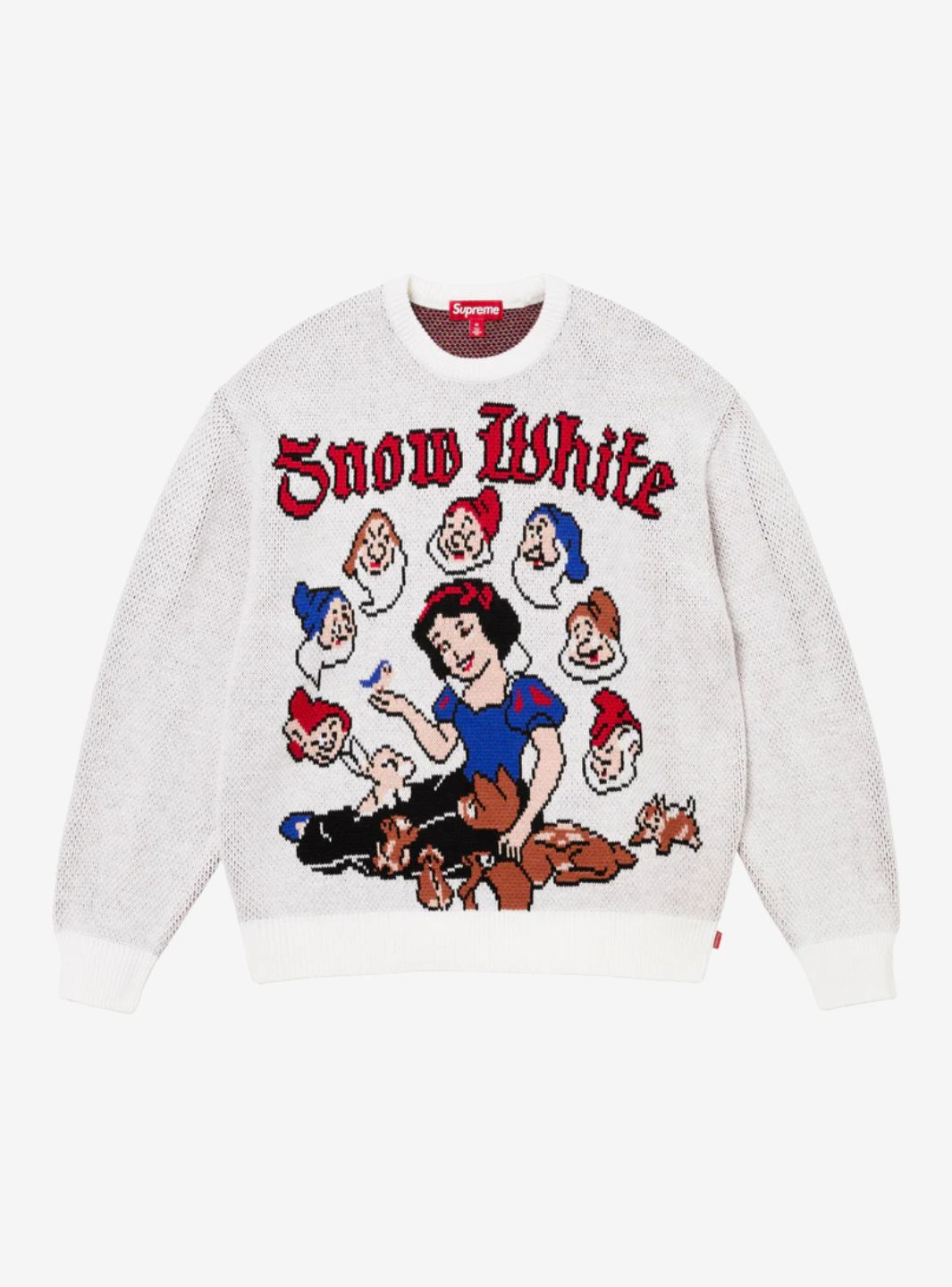 Supreme Snow White Sweater White