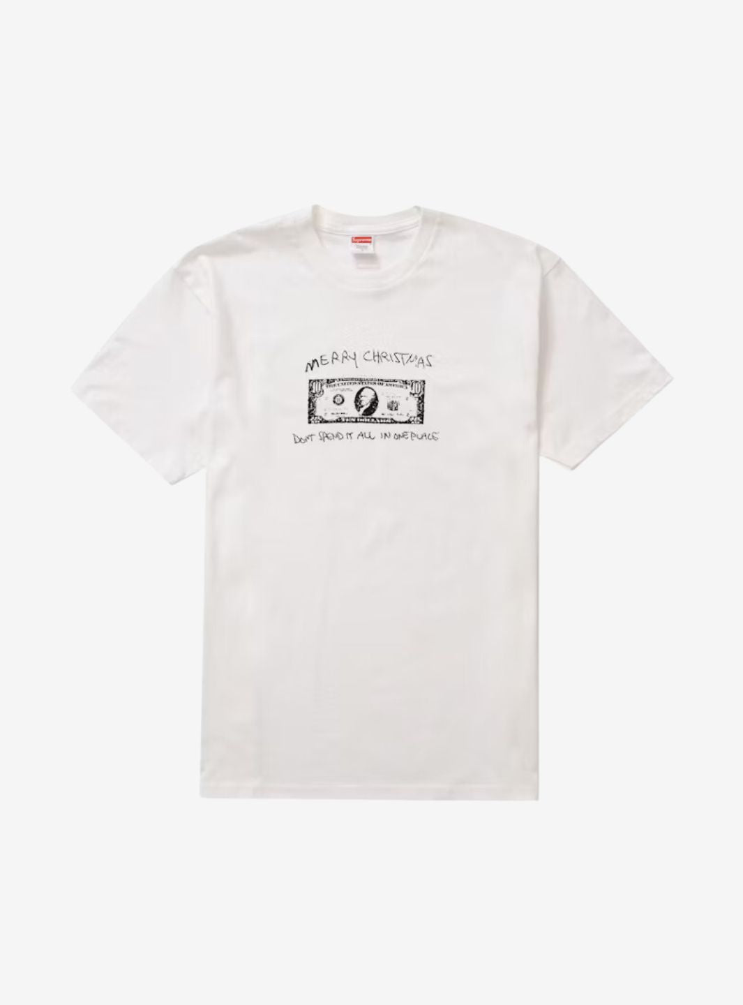 Supreme Spend It T-Shirt White