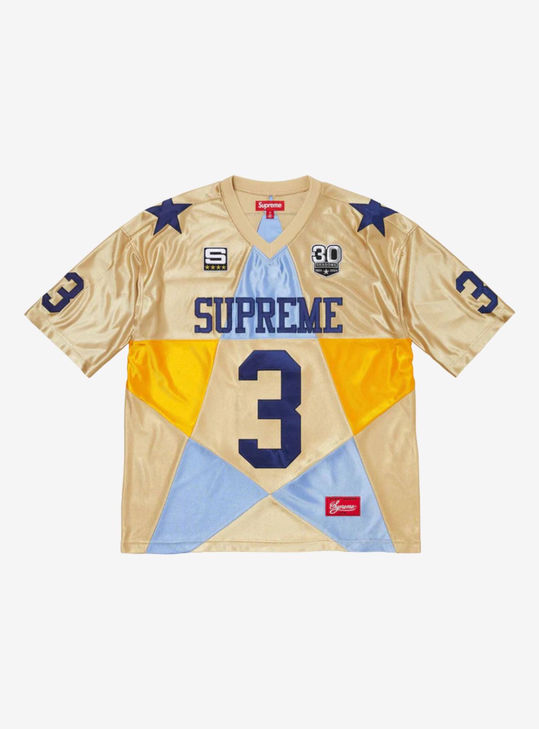 Supreme Star Football Jersey Light Brown