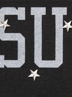 Supreme Stars Studded Hooded Sweatshirt Black