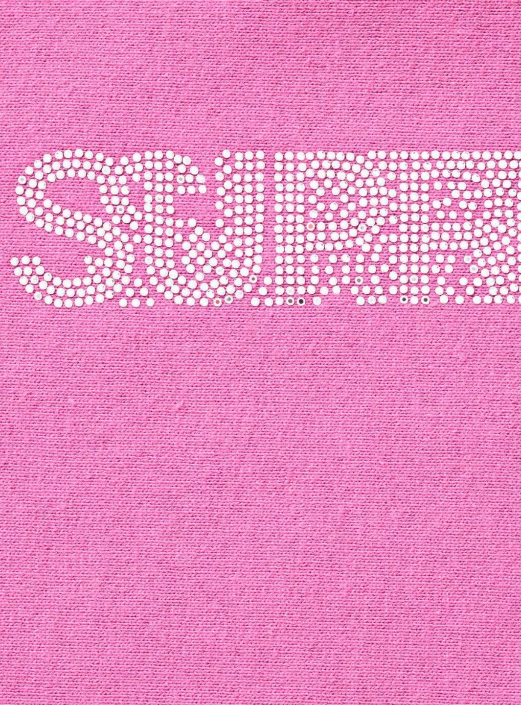 Supreme Swarovski Motion Logo Hooded Sweatshirt Pink