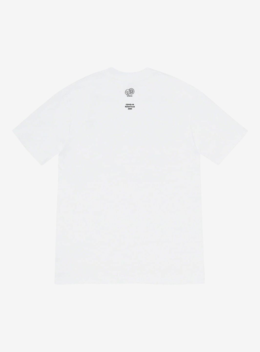 Supreme Takashi Murakami Covid-19 Relief Box Logo T-Shirt White