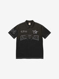 Supreme True Religion Applique Polo Black