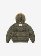 Supreme True Religion Puffer Jacket Olive Camo