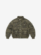 Supreme True Religion Puffer Jacket Olive Camo