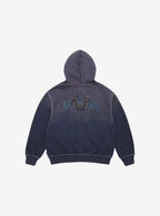 Supreme True Religion Zip Up Hooded Sweatshirt Navy (FW25)