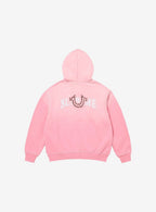 Supreme True Religion Zip Up Hooded Sweatshirt Pink (FW25)