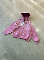 Supreme True Religion Zip Up Hooded Sweatshirt Pink (FW25)