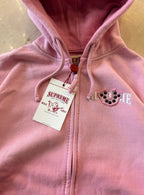 Supreme True Religion Zip Up Hooded Sweatshirt Pink (FW25)
