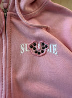 Supreme True Religion Zip Up Hooded Sweatshirt Pink (FW25)