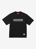 Supreme Twill Applique S/S Top Black