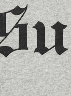 Supreme Washed Old English Hooded Sweatshirt Grey
