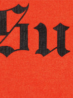 Supreme Washed Old English Hooded Sweatshirt Orange