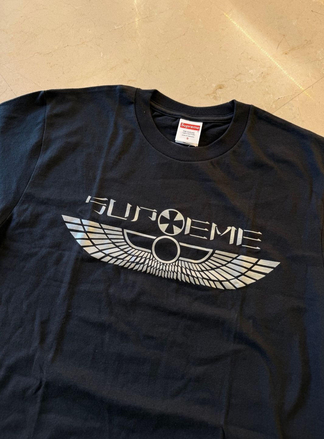 Supreme Wings T-Shirt Black